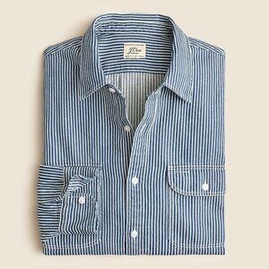 J. Crew Midweight Denim Workshirt